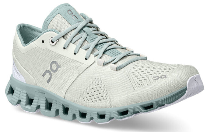 Cloud X Shift “White Teal”