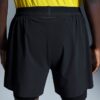 Erkek 5″ Performance 2/1 Shorts Black