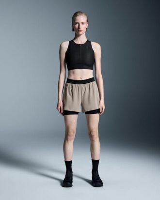 Kadın 3″ Performance 2/1 Shorts Cinder | Black