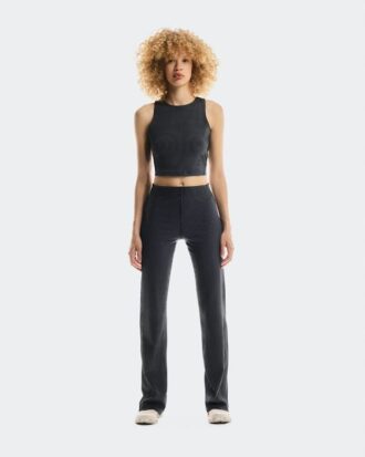 Kadın All-Day Ribbed Crop