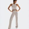 Kadın All-Day Ribbed Pants