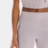 Kadın All-Day Ribbed Pants