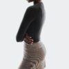 Kadın Ribbed Skirt LOEWE