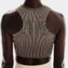 Kadın Ribbed Tank Top LOEWE