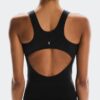 Kadın Studio Knit Bodysuit 7/8