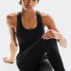 Kadın Studio Knit Bodysuit 7/8