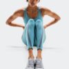 Kadın Studio Knit Bodysuit 7/8