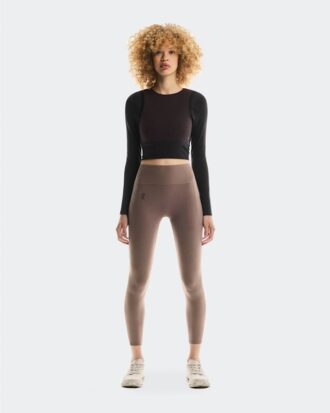 Kadın Studio Knit Long-T Crop