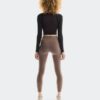 Kadın Studio Knit Long-T Crop