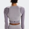 Kadın Studio Knit Long-T Crop