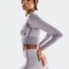 Kadın Studio Knit Long-T Crop