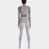 Kadın Studio Knit Long-T Crop