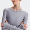 Kadın Train Long Sleeve Crop