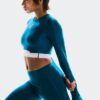 Kadın Train Long Sleeve Crop